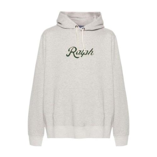 Ralph Lauren Grå Sweatshirt Aw24 Herrmode Gray, Herr