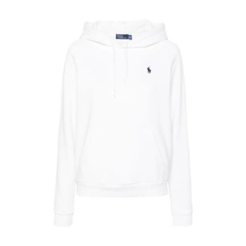 Ralph Lauren Långärmad Sweatshirt Vit White, Dam