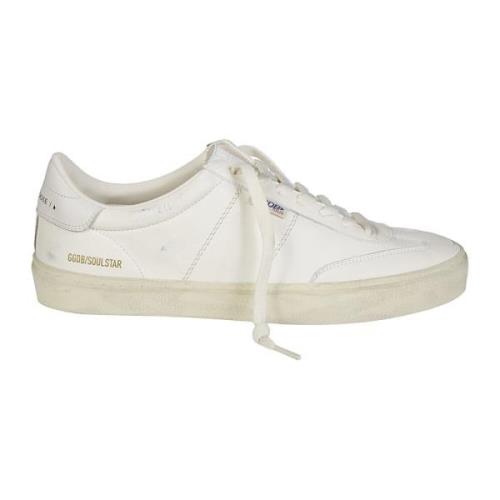 Golden Goose Stiliga Soul Star Pelle Sneakers White, Herr