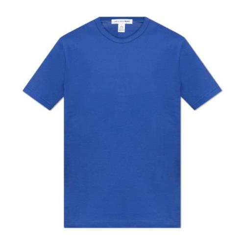 Comme des Garçons T-shirt med logotyp Blue, Herr