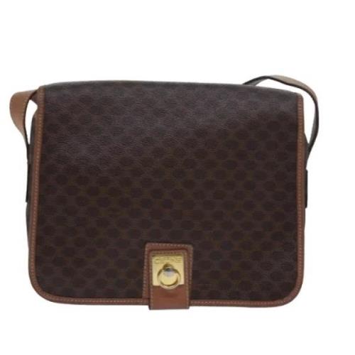 Celine Vintage Pre-owned Canvas celine-vskor Brown, Dam