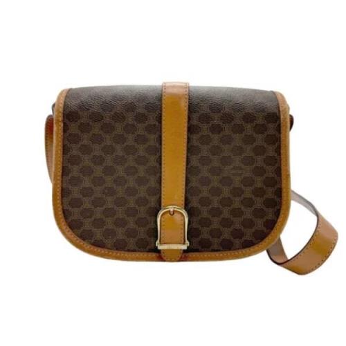 Celine Vintage Pre-owned Canvas celine-vskor Brown, Dam