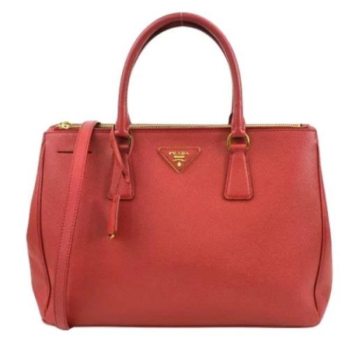 Prada Vintage Pre-owned Laeder prada-vskor Red, Dam