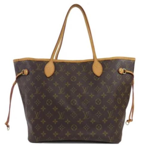 Louis Vuitton Vintage Pre-owned Canvas axelremsvskor Brown, Dam