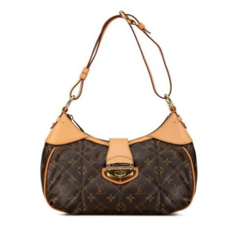 Louis Vuitton Vintage Pre-owned Plast handvskor Brown, Dam