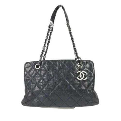 Chanel Vintage Pre-owned Laeder chanel-vskor Black, Dam