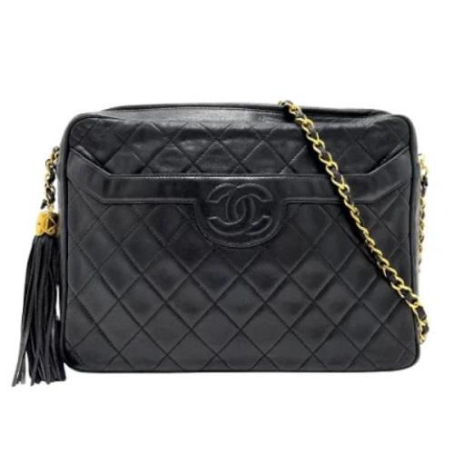 Chanel Vintage Pre-owned Laeder chanel-vskor Black, Dam