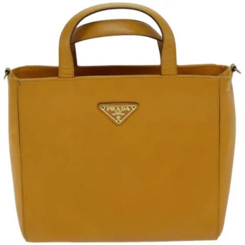 Prada Vintage Pre-owned Laeder prada-vskor Orange, Dam