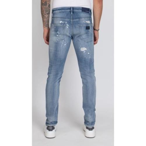 My Brand Distressed Jeans Herr Blå Blue, Herr