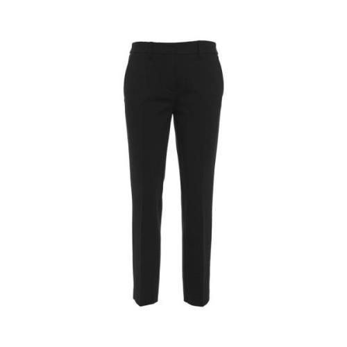 Gender Klassiska Chino Byxor Black, Dam