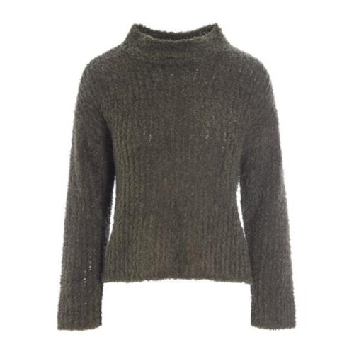 Bitte Kai Rand Mjuk Stickad Turtleneck Blus Deep Forest Green, Dam