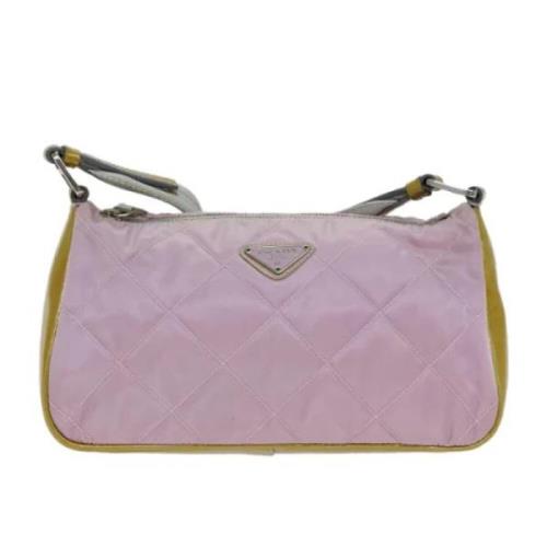 Prada Vintage Pre-owned Tyg prada-vskor Pink, Dam