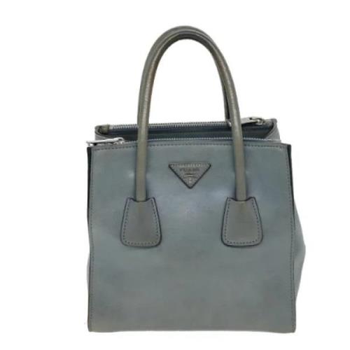 Prada Vintage Pre-owned Laeder prada-vskor Gray, Dam