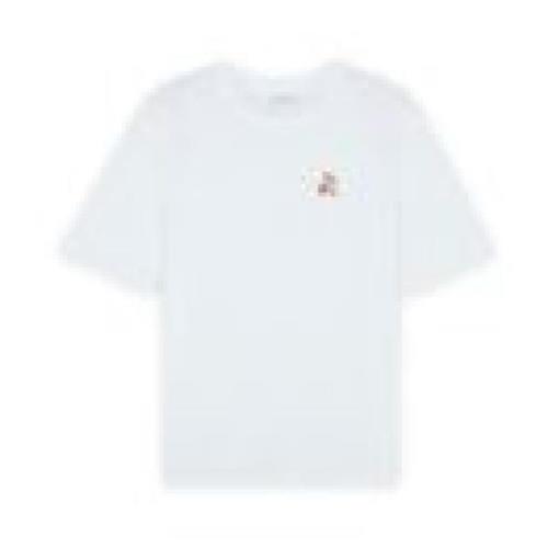 Maison Kitsuné Stiliga T-shirts och Polos White, Dam