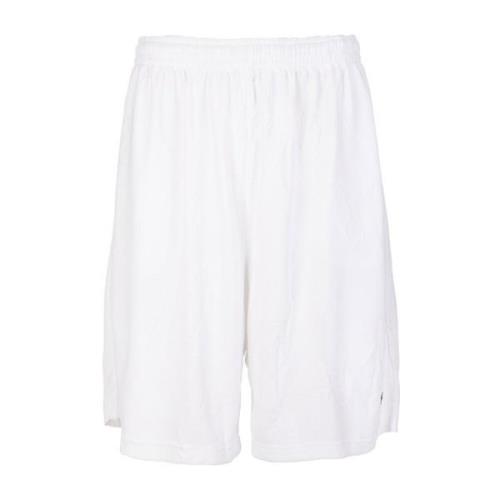 Balenciaga Sporty B Bermuda Shorts Vit White, Herr