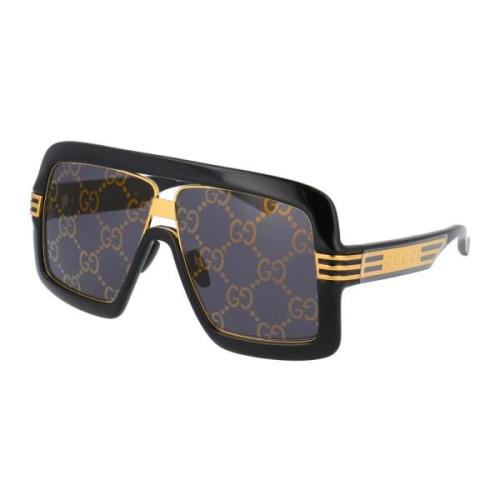 Gucci Stiliga solglasögon Gg0900S Black, Herr