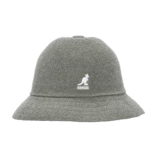 Kangol Fiskarhatt Bermuda Casual Oljegrön Gray, Herr