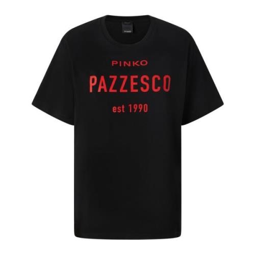 Pinko Gal T-shirt Modell 1 Black, Dam