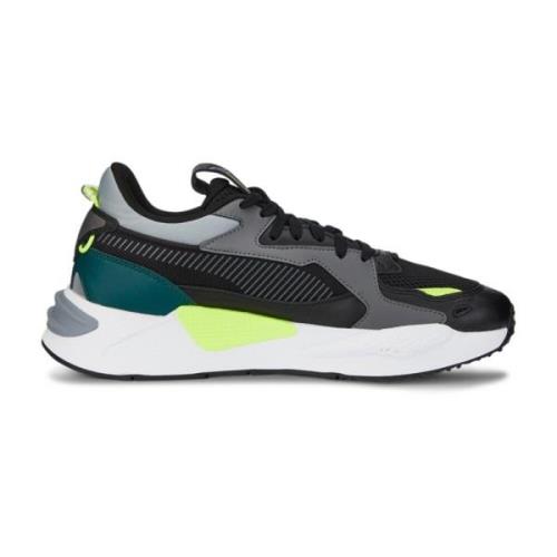 Puma Syntetiskt Tyg Unisex Sneakers Gummisula Black, Herr