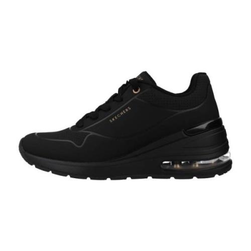 Skechers Stiliga Air Sneakers för Kvinnor Black, Dam