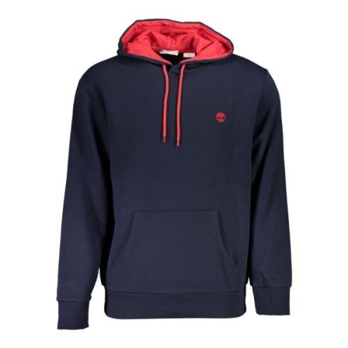 Timberland Blå Långärmad Sweatshirt med Brodyr Blue, Herr