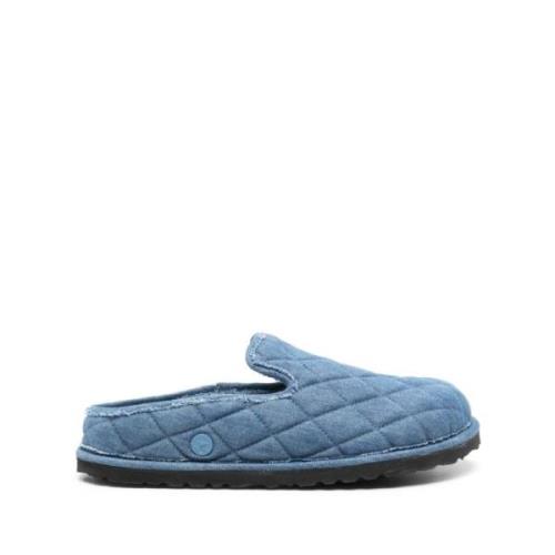 Birkenstock Denim Sandaler med Quiltat Design Blue, Dam