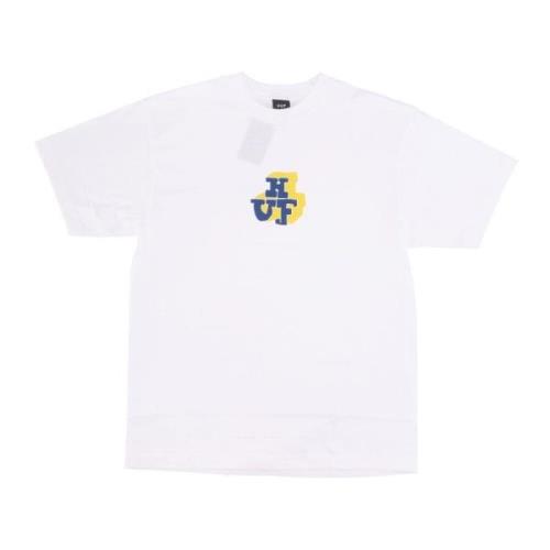 HUF Remix Tee White T-shirt White, Herr