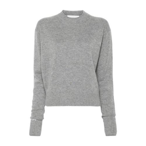 Sportmax Grått Ull-Kashmir Tröja Gray, Dam