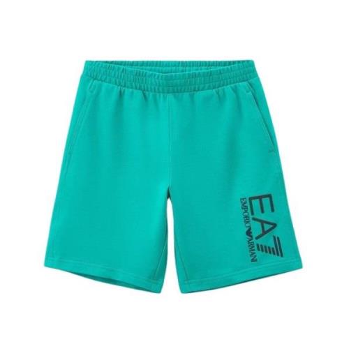 Emporio Armani EA7 Sportiga Badshorts Blue, Herr