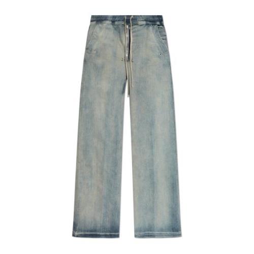 Rick Owens Jeans Geth Belas Blue, Dam