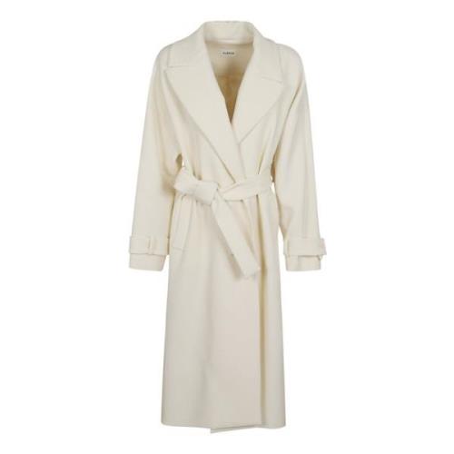 P.a.r.o.s.h. Vita Capes för Kvinnor Aw24 White, Dam