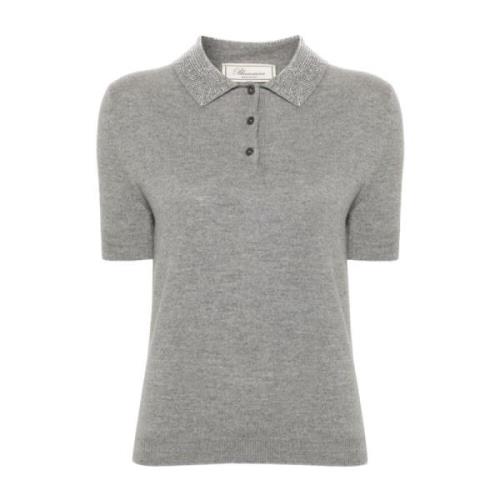 Blumarine Snygga Dam T-shirts Polos Gray, Dam