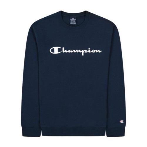 Champion Snygg Sweatshirt för Vardagsbruk Blue, Herr