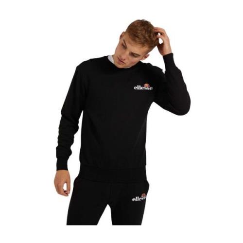 Ellesse Herr Sportig Sweatshirt Black, Herr