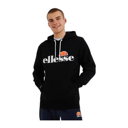 Ellesse Hoodie med Kangaroo Ficka Black, Herr