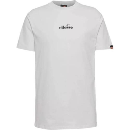 Ellesse Herr Bomull T-shirt Stiligt Logo White, Herr