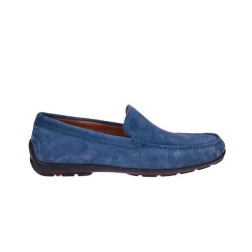 Lloyd Blå Mockasinloafers Blue, Herr