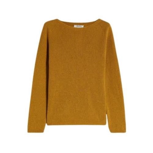 Max Mara Färgglad Cashmere Stickat Brown, Dam