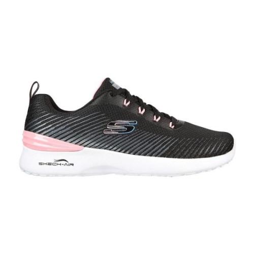 Skechers Dam Livsstil Sneakers Black, Dam