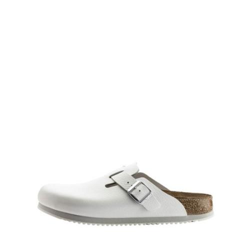 Birkenstock Komfort Stil Sandaler White, Herr