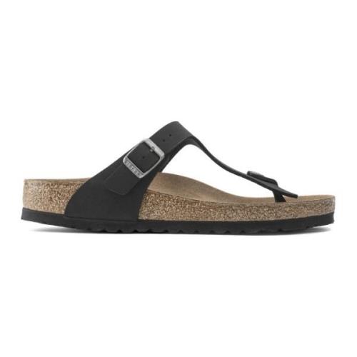 Birkenstock Kork Fotbädd Sandaler Black, Dam