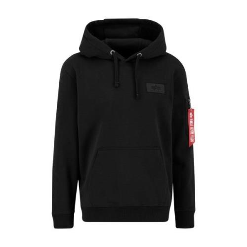 Alpha Industries Herr Hoodie Black, Herr