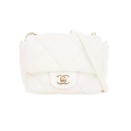 Chanel Vintage Pre-owned Laeder chanel-vskor White, Dam