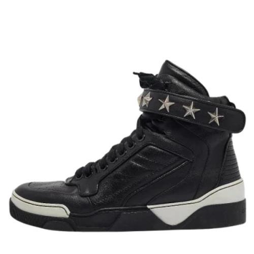 Givenchy Pre-owned Pre-owned Laeder sneakers Black, Herr