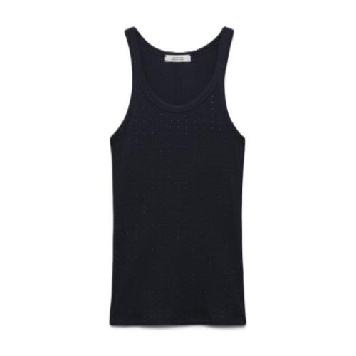 Dorothee Schumacher Tidlös Tanktop Black, Dam