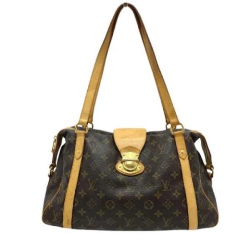 Louis Vuitton Vintage Pre-owned Canvas louis-vuitton-vskor Brown, Dam