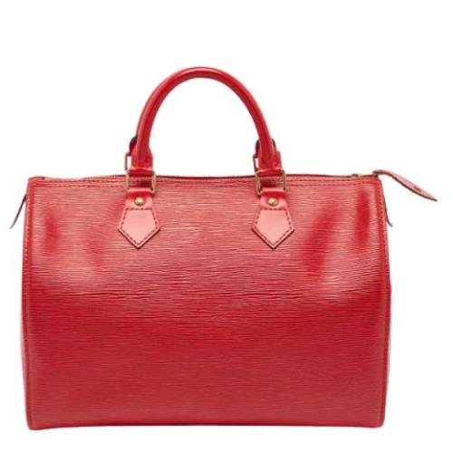 Louis Vuitton Vintage Pre-owned Laeder louis-vuitton-vskor Red, Dam