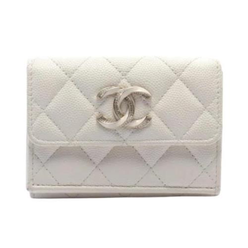 Chanel Vintage Pre-owned Laeder plnbcker White, Dam