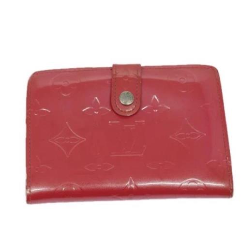 Louis Vuitton Vintage Pre-owned Laeder plnbcker Red, Dam