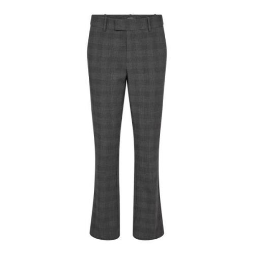 MOS Mosh Slim-fit flare byxor med sidofickor Gray, Dam